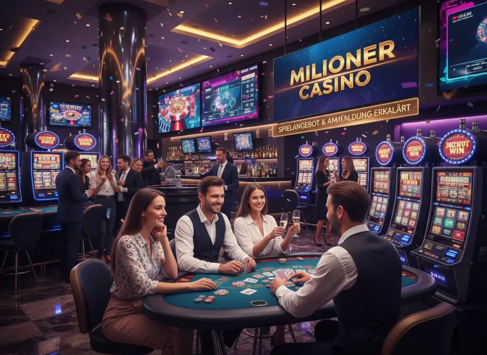 Millioner casino - Spielangebot und Anmeldung erklärt